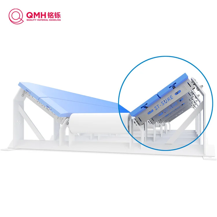 임팩트 베드가 컨베이어 시스템 효율성과 안전성 향상을 위해 SURESUPPORT Simple Type이 필수적인 이유